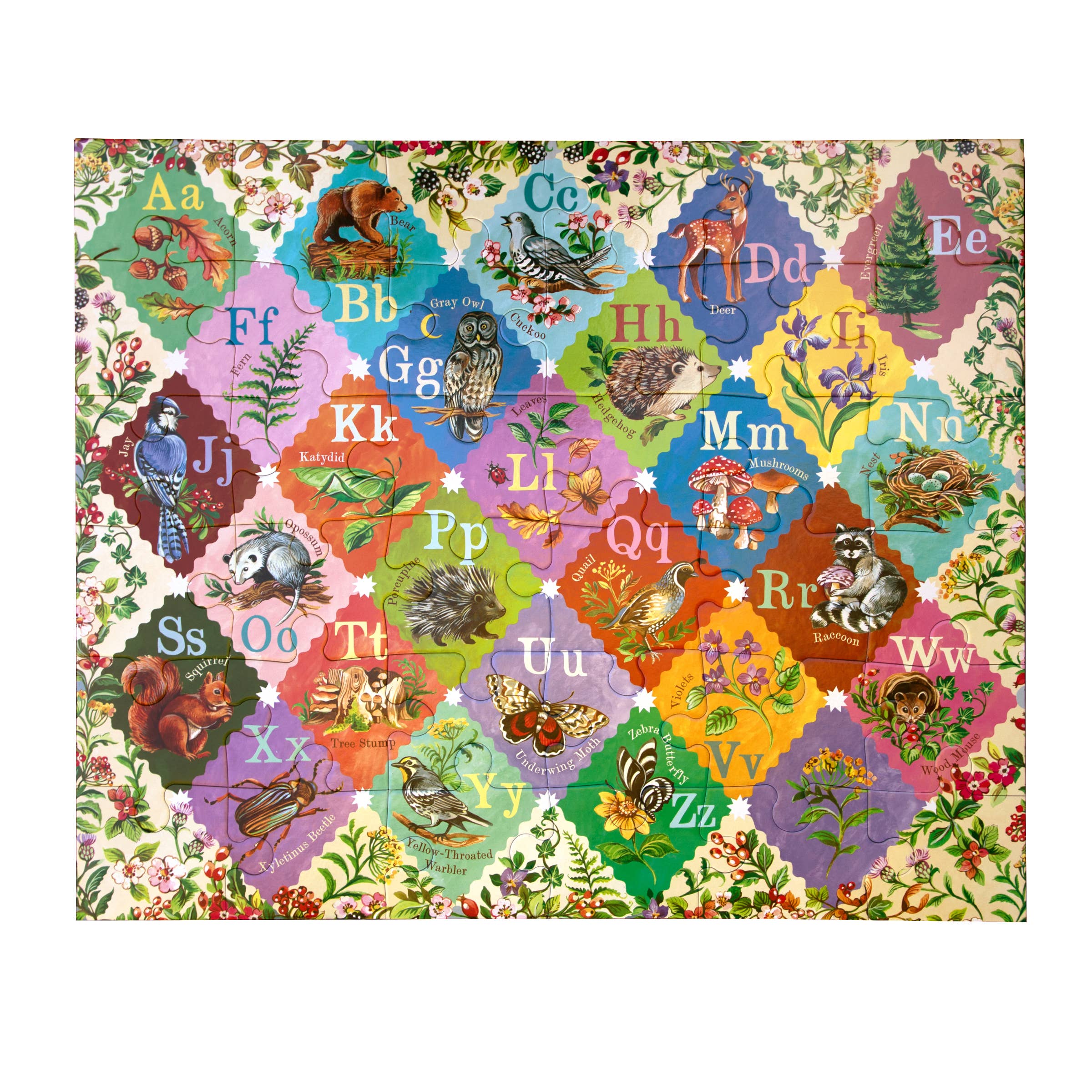 A is for Acorn 36 Piece Giant Puzzle