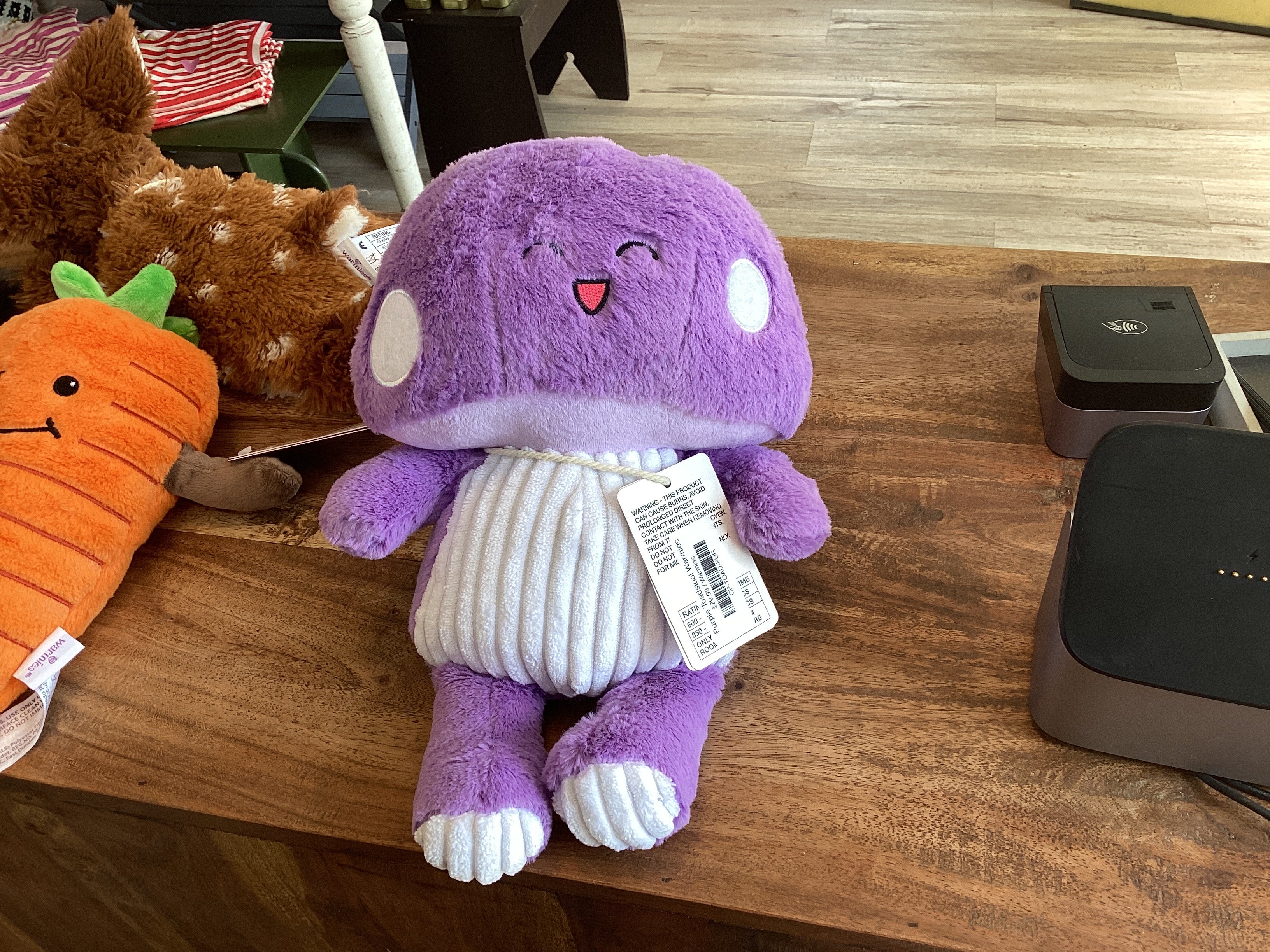 Purple Toadstool Warmies