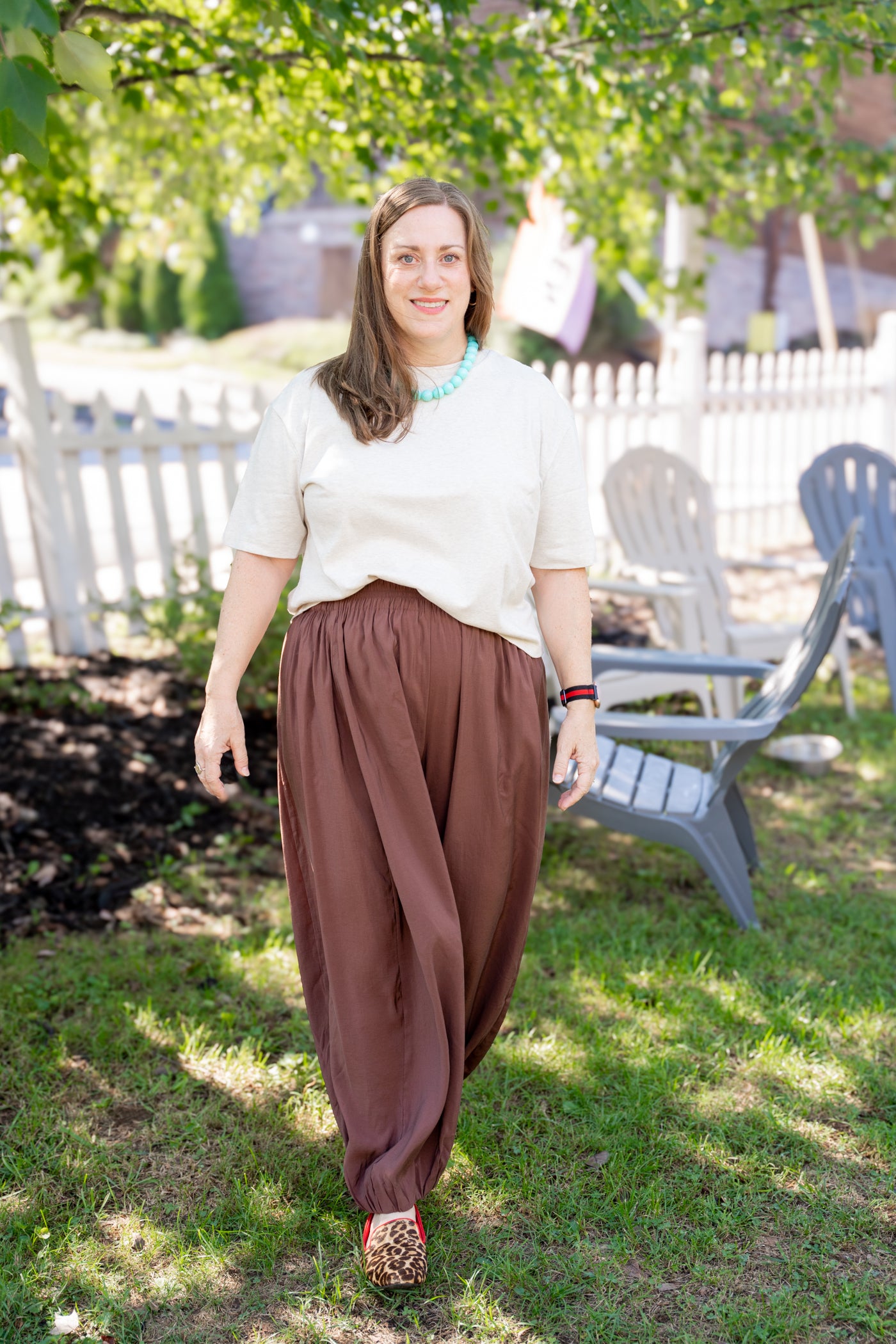 Chocolate Brown Balloon Pants