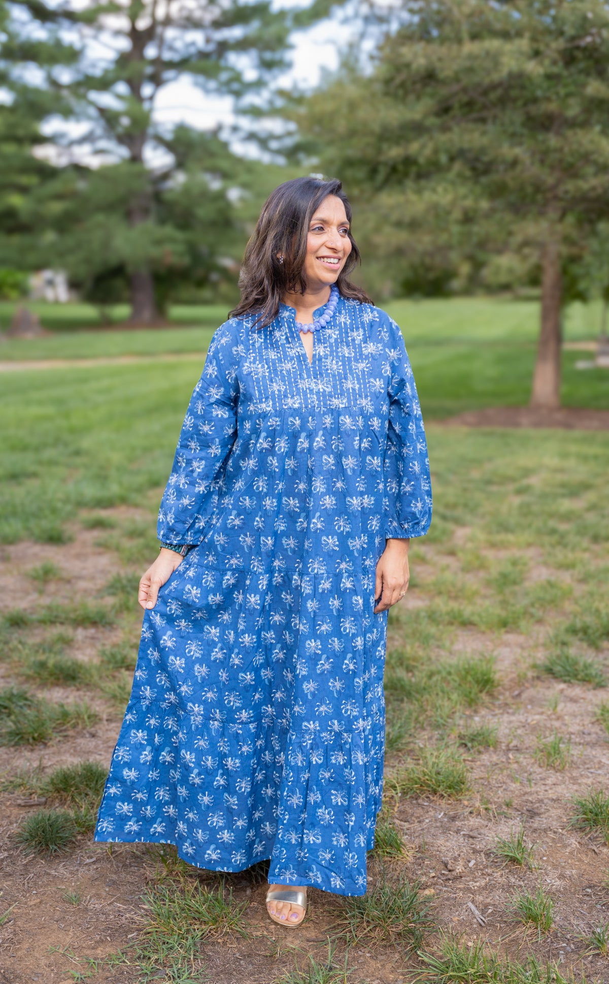 Indigo Dye Maxi