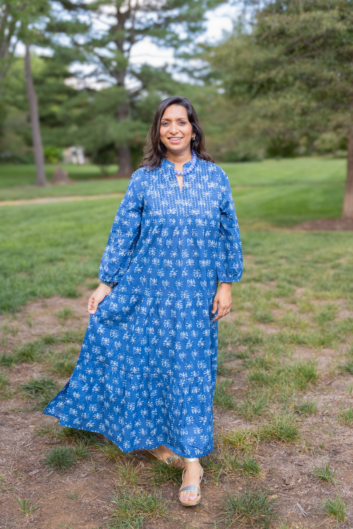 Indigo Dye Maxi