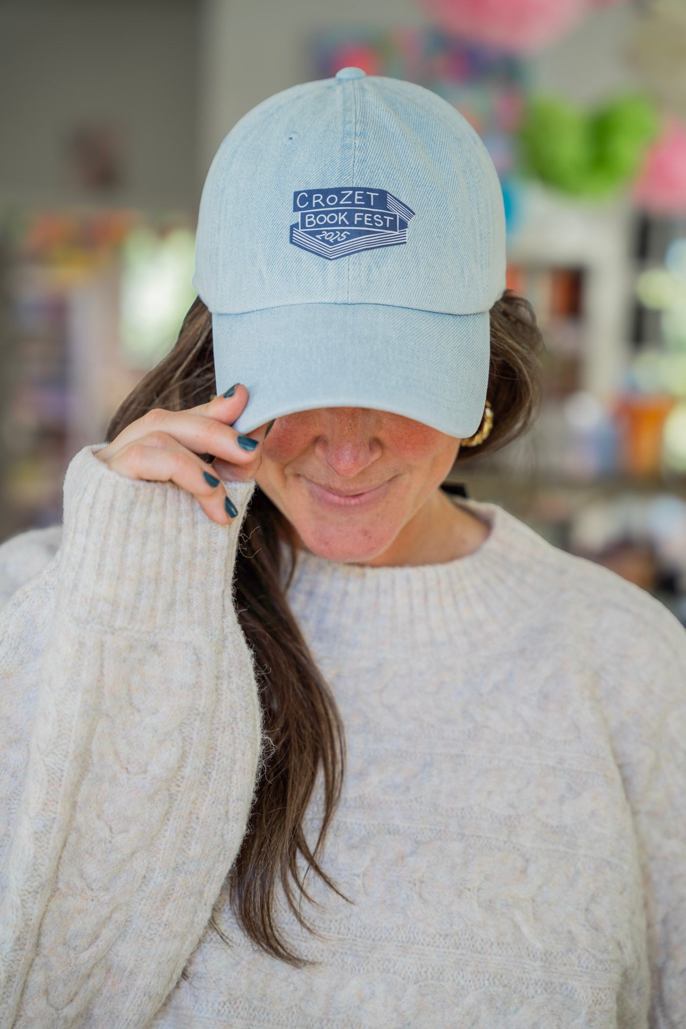 Crozet Book Fest Dad Hat