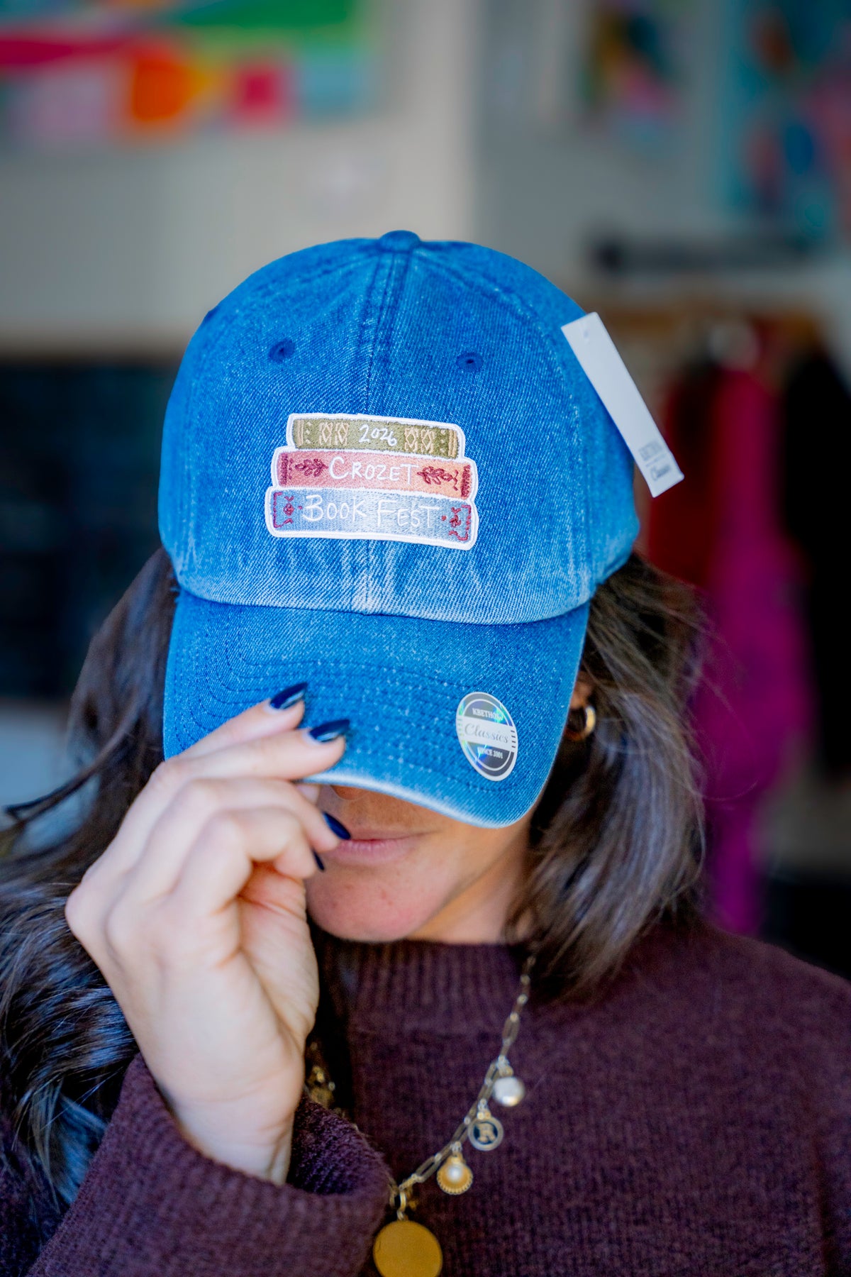 Crozet Book Fest 2026 Denim Hat
