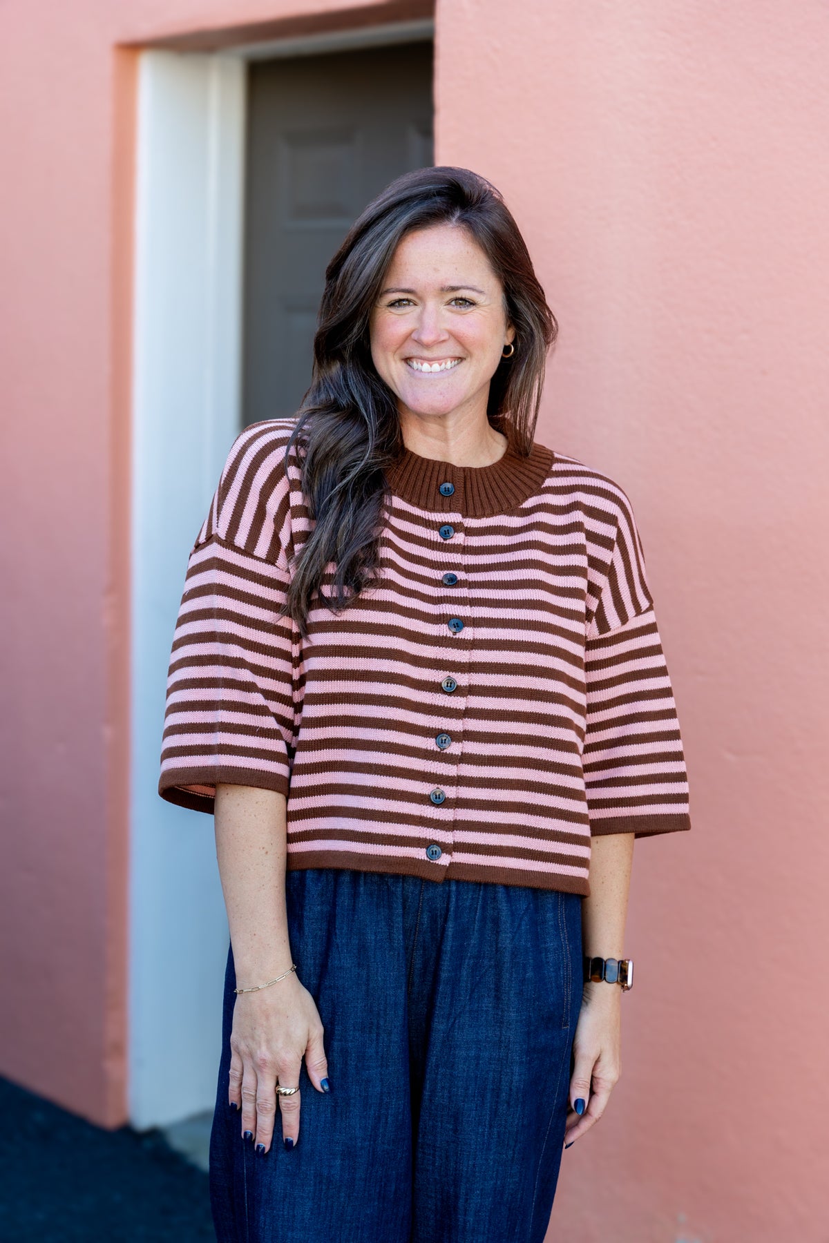 Natalia Striped Sweater