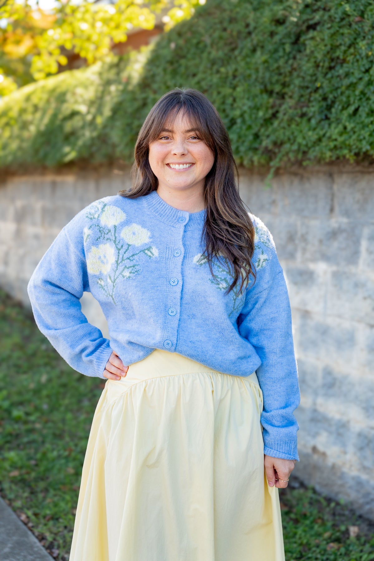 Lemon Drop Midi Skirt
