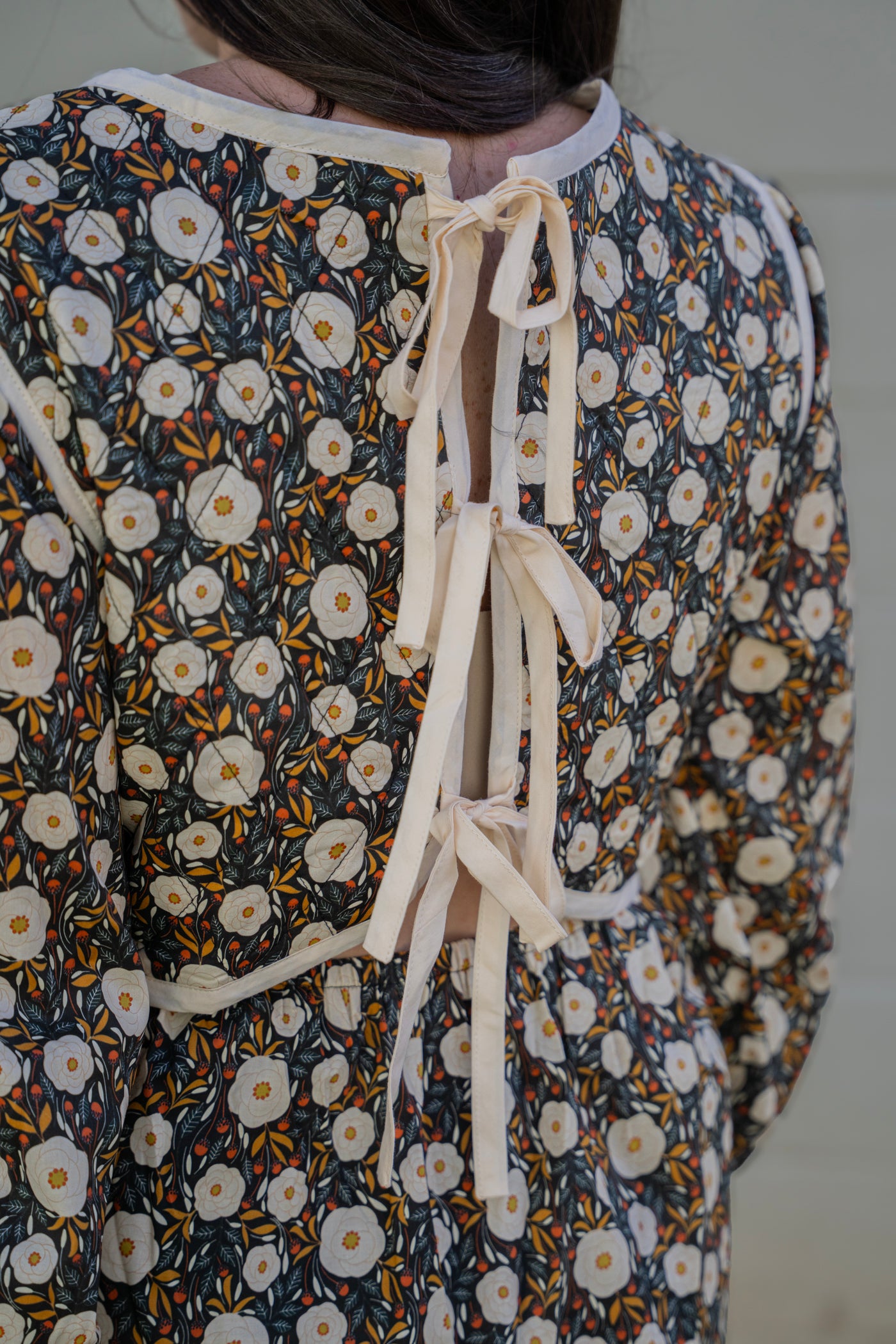 Daisy Quilted Mini Dress