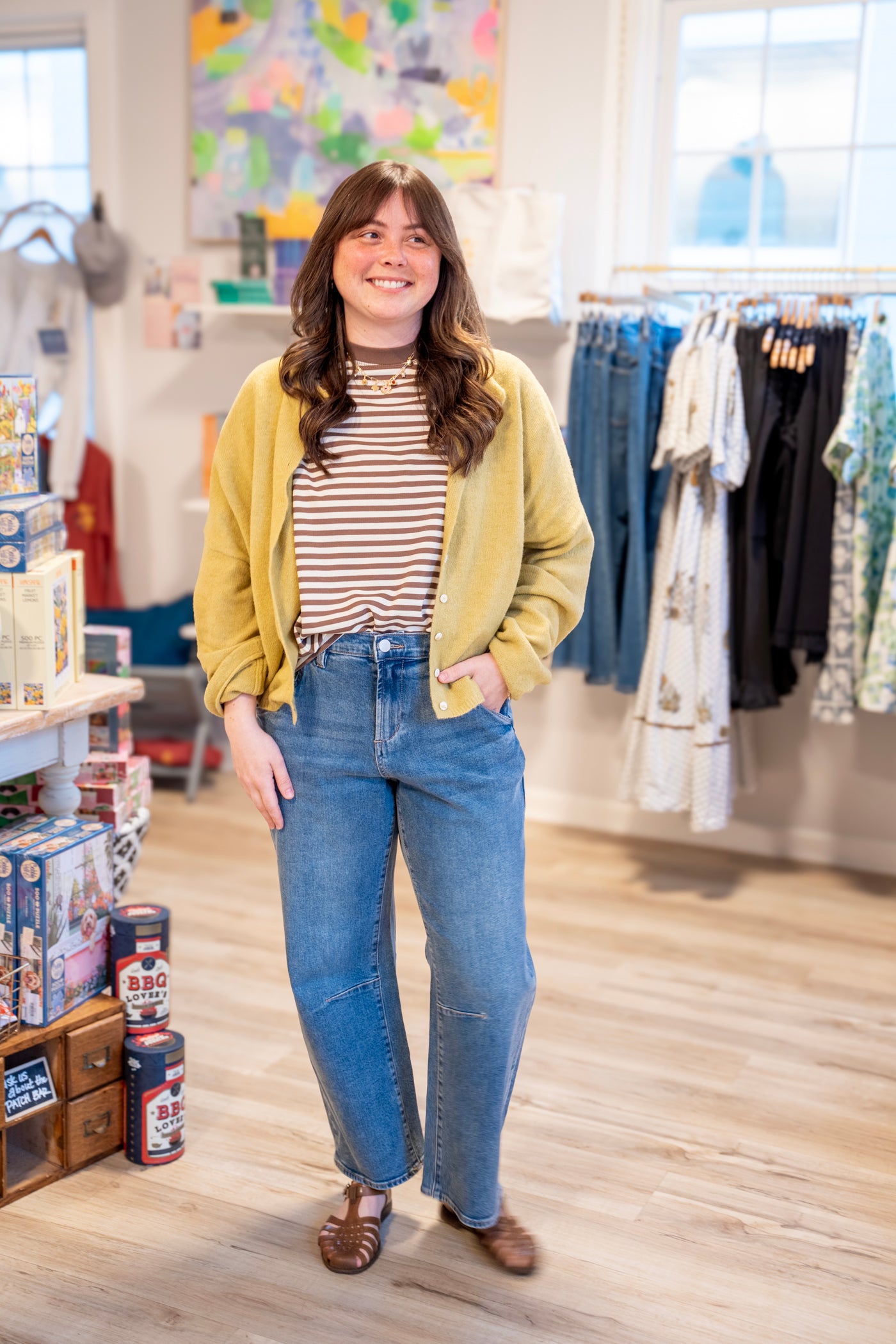 Lasso Barrel Jeans