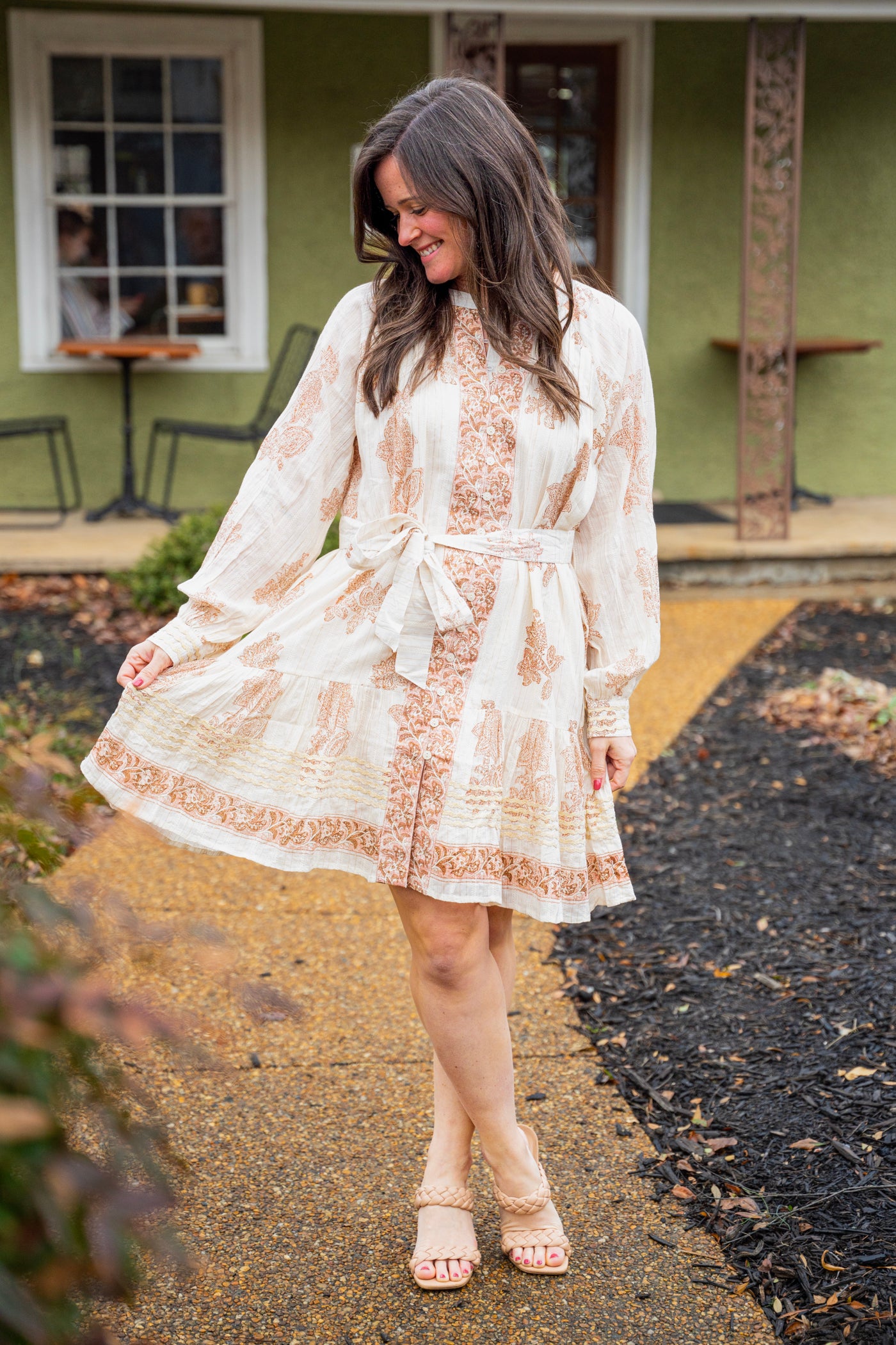 Paisley Mini Dress