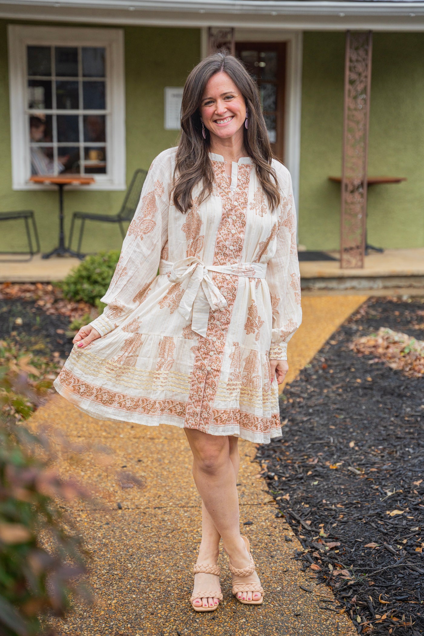 Paisley Mini Dress