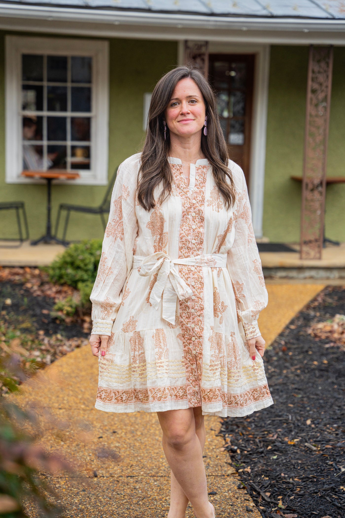 Paisley Mini Dress