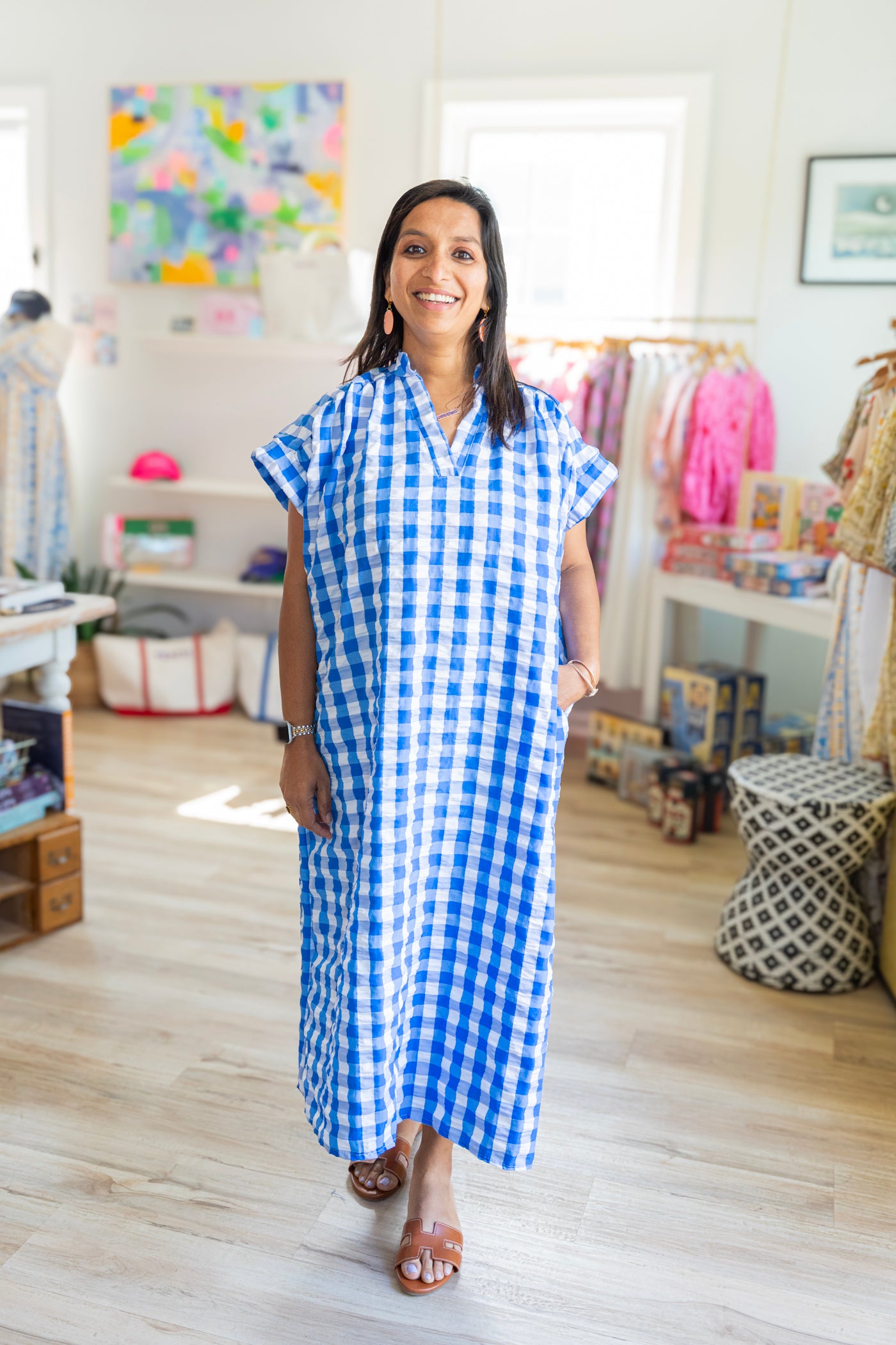The Vichy Summer Dress