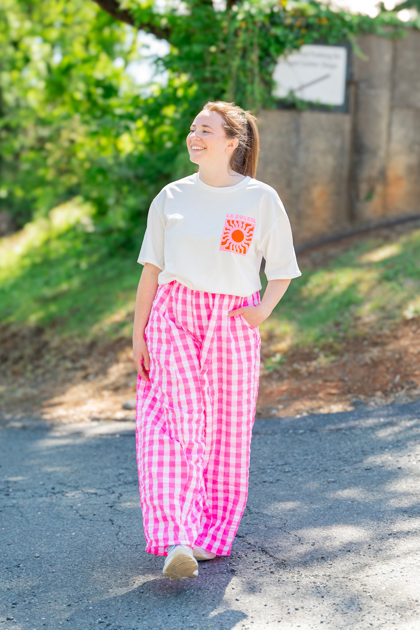 The Sun Oversized Graphic Tee
