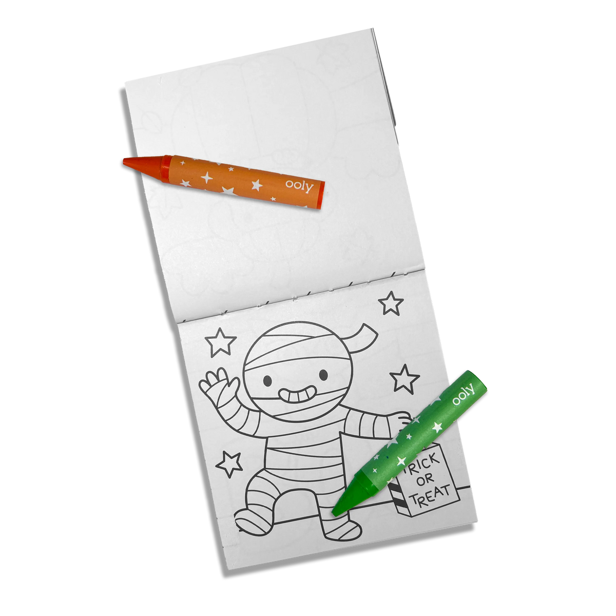 Carry-Along Coloring Book Set - Happy Haunts