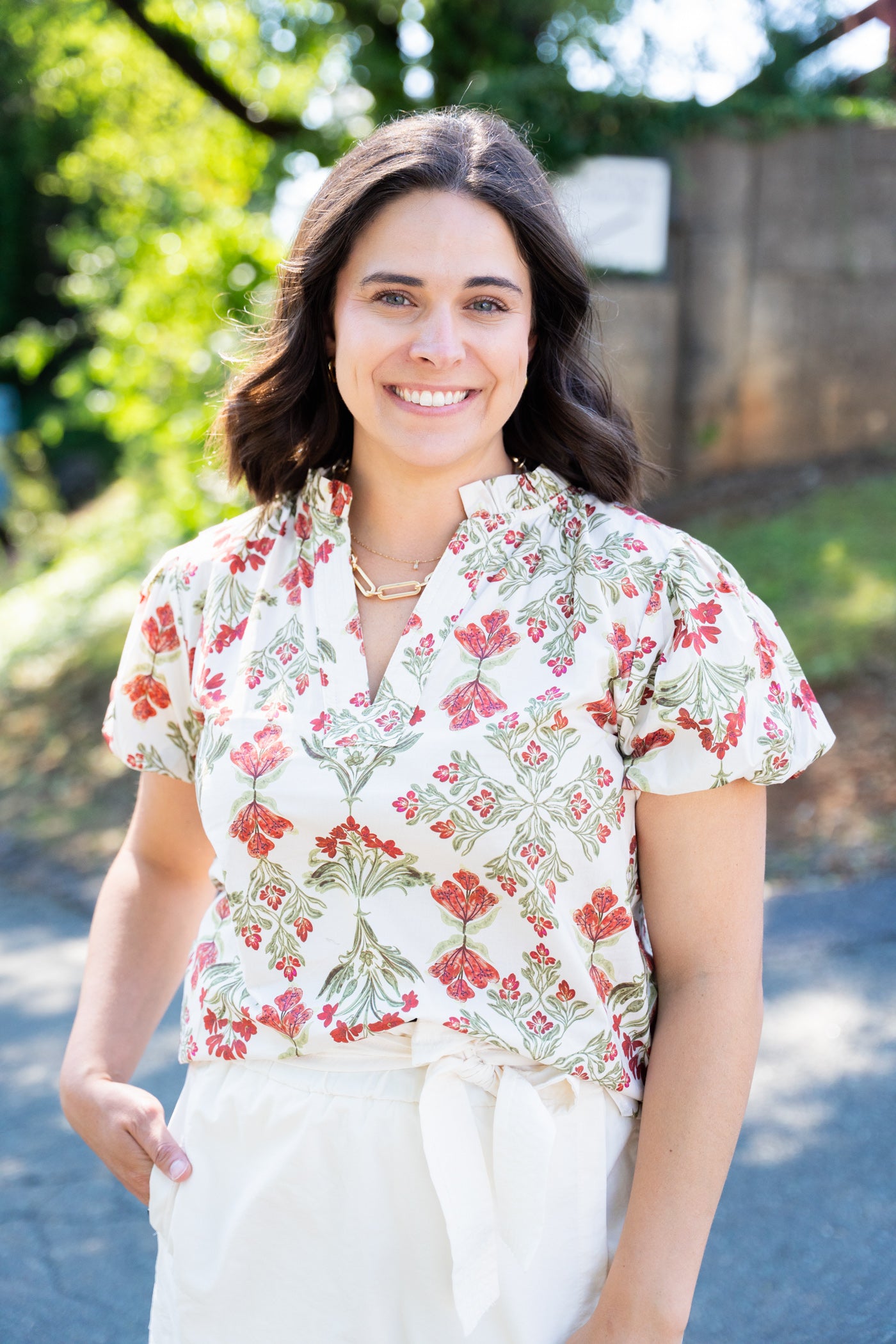 Kinsey Puff Sleeve Blouse