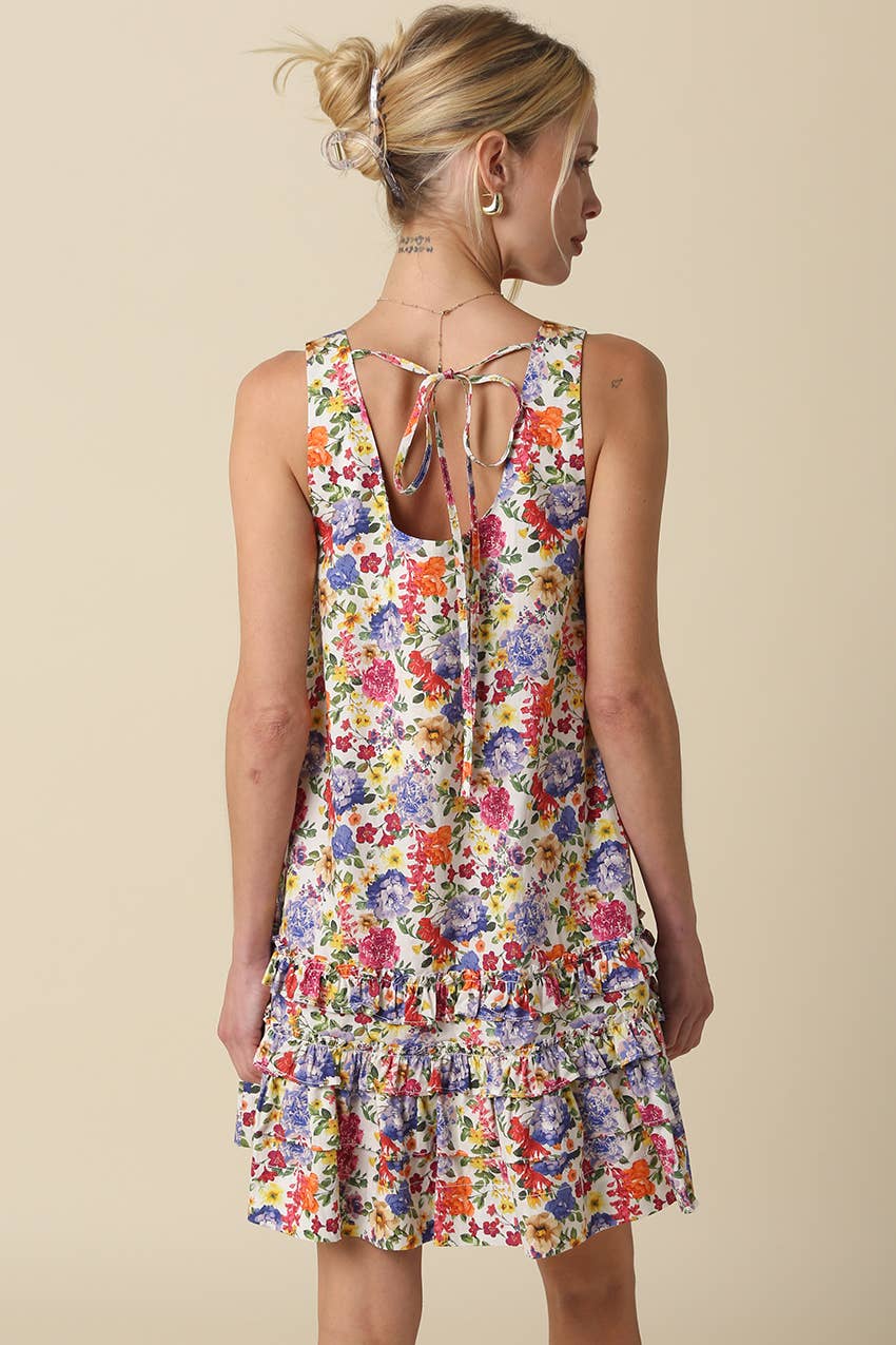 The Saniya Floral Mini Dress