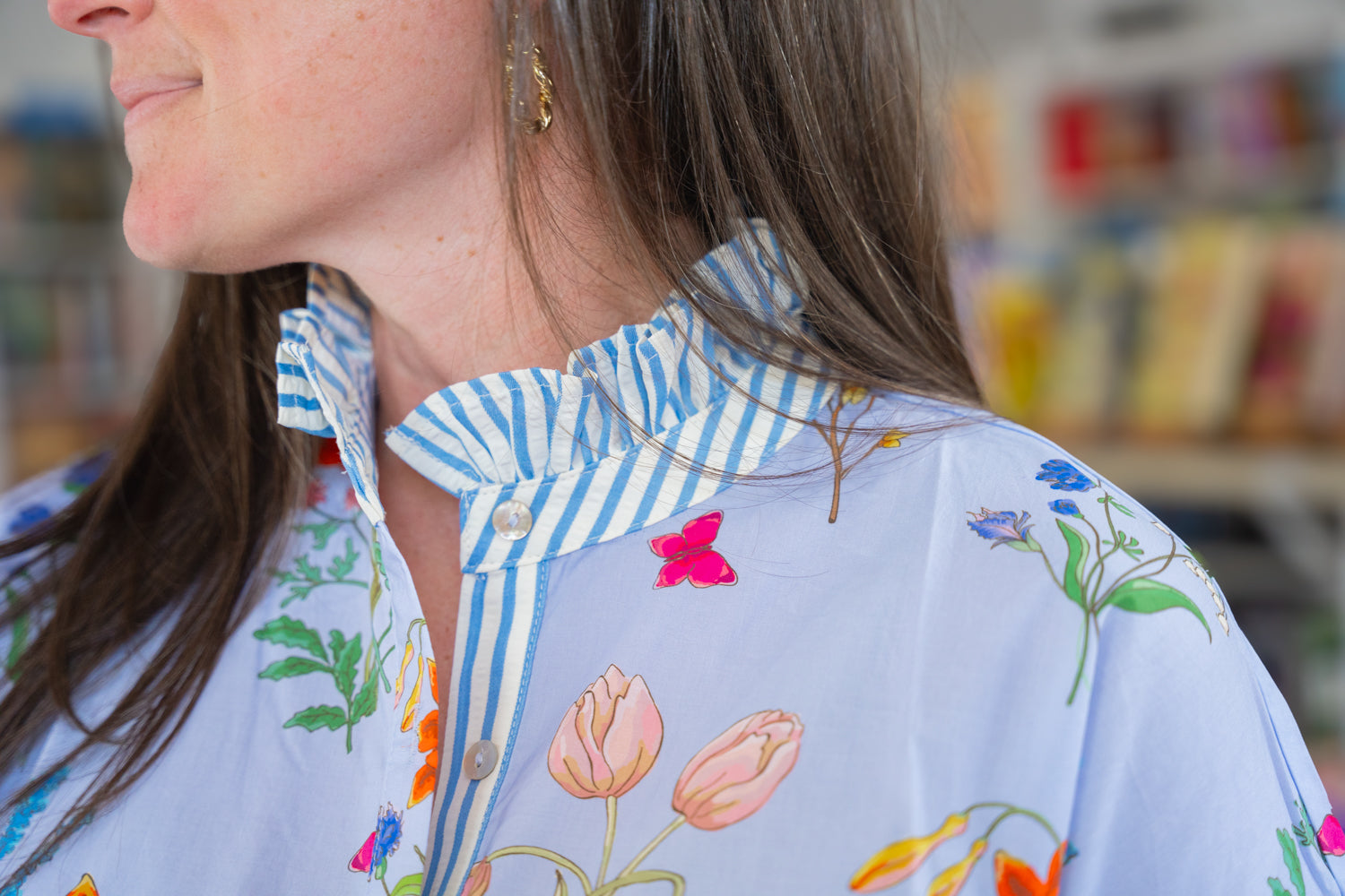 Mixed Bouquet Blouse