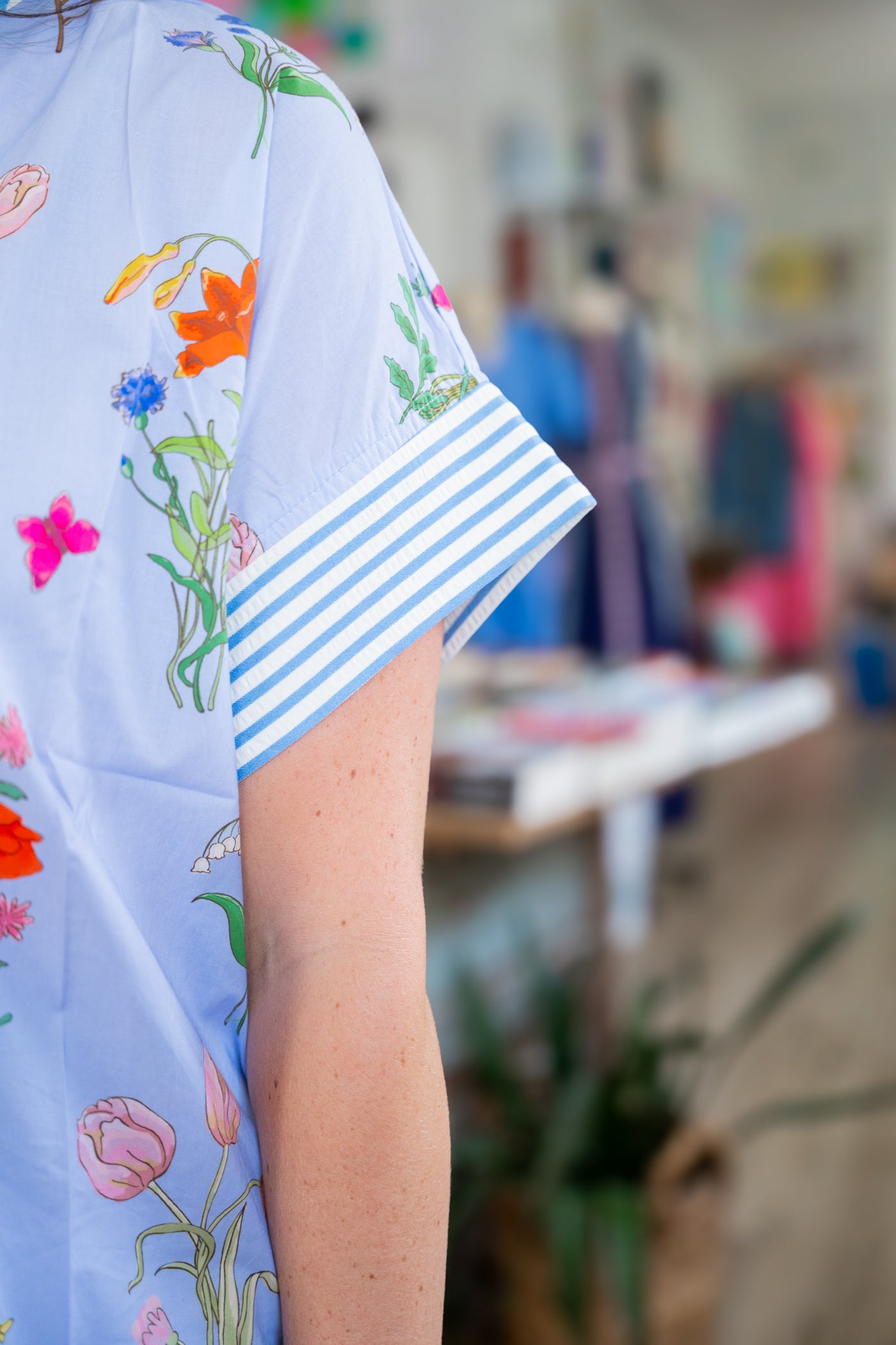 Mixed Bouquet Blouse
