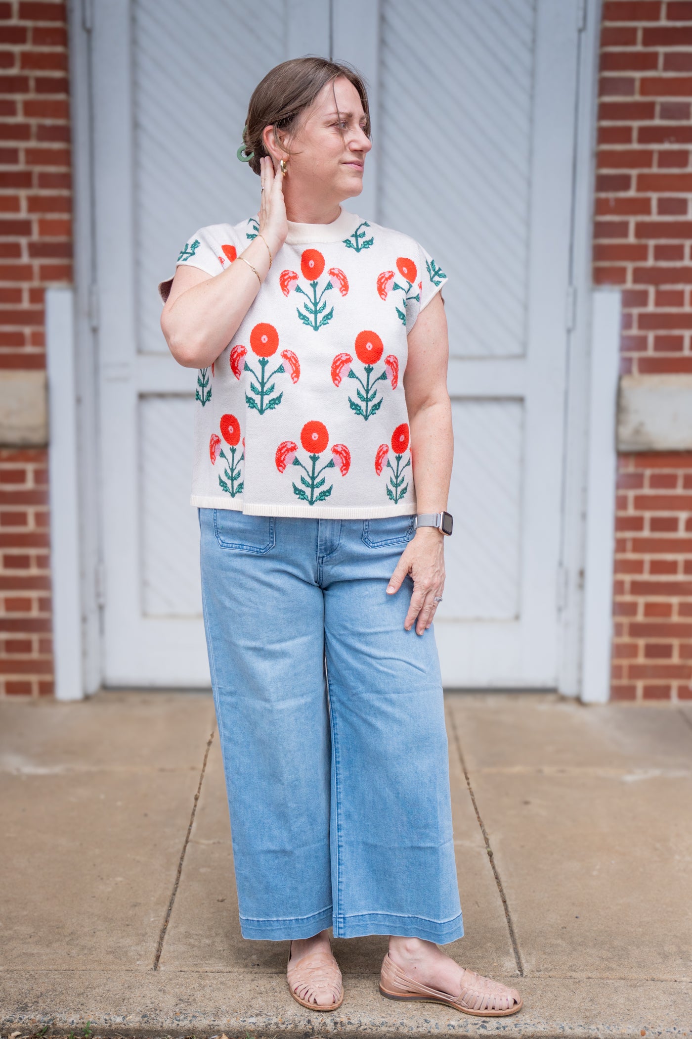 Marigold Cap Sleeve Sweater