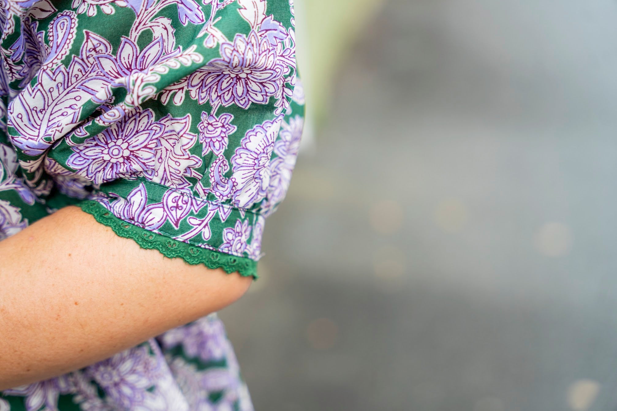 Peacock & Paisley Maxi Dress