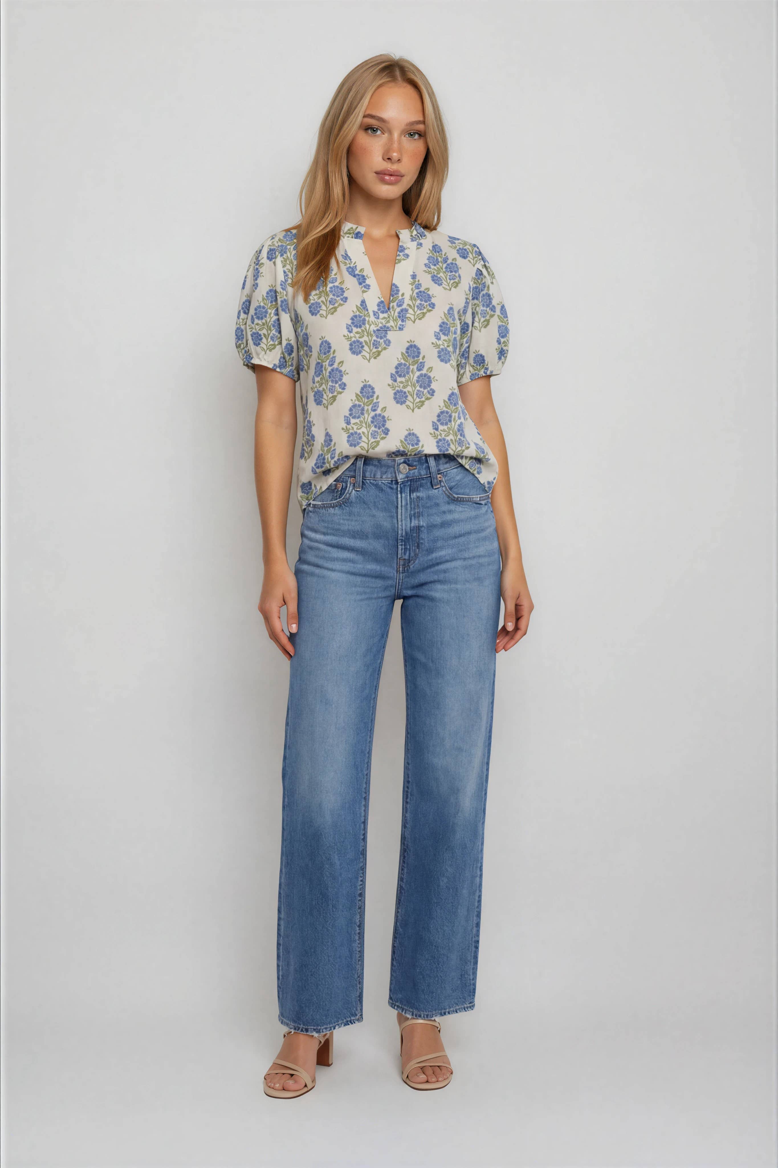 Rebecca Puff Sleeve Blouse
