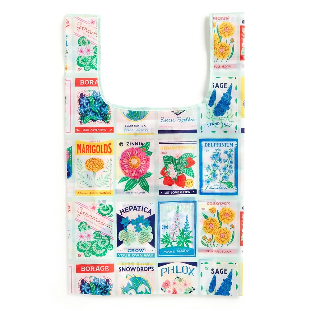 Grow Your Own Way Packable Nylon Tote Bag cover image