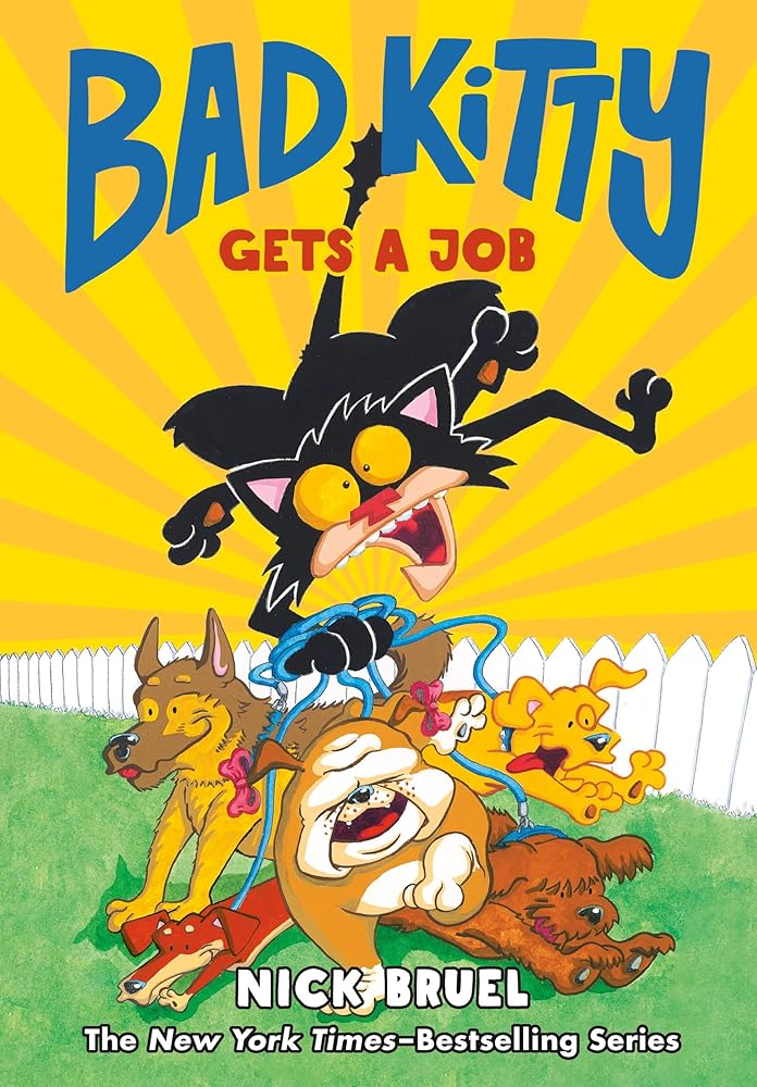 Bad Kitty Gets a Job (Graphic Novel) cover image