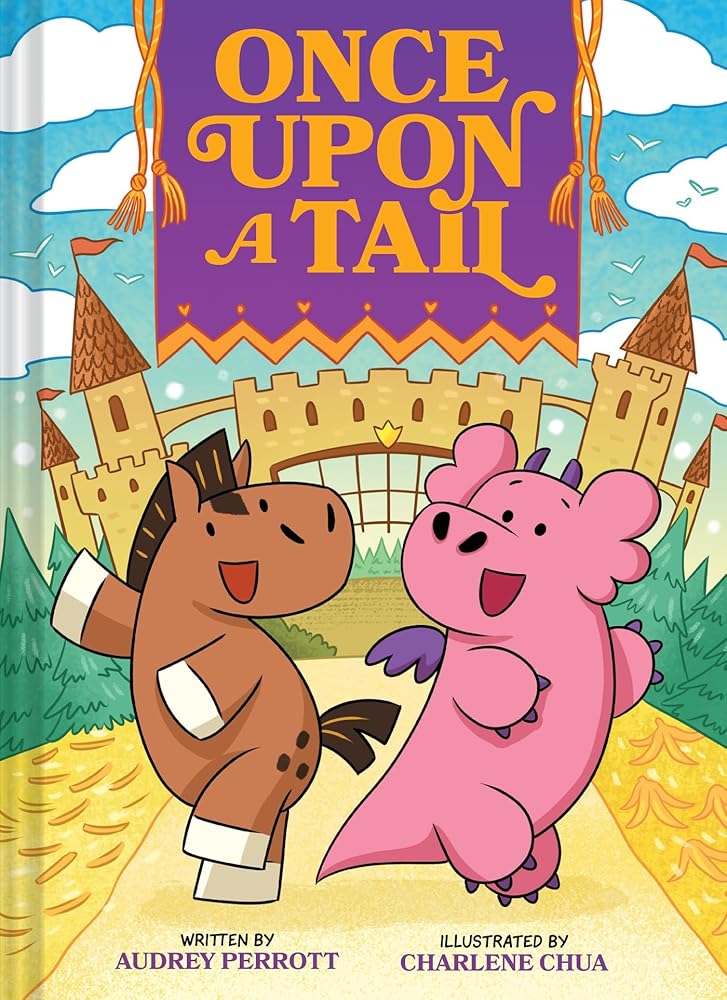 Once Upon a Tail (Once Upon a Tail #1): A Horse and Dragon Graphic Novel cover image