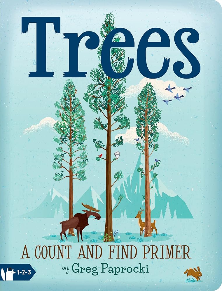 Trees: A Count and Find Primer (Paprocki Count & Find Books) cover image