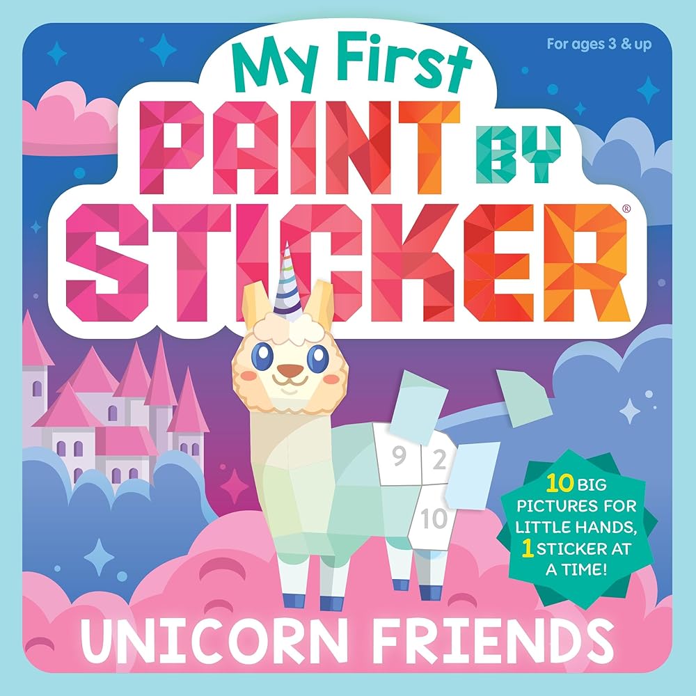 My First Paint by Sticker: Unicorn Friends cover image