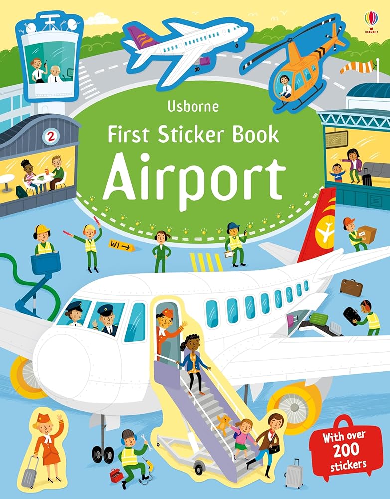 First Sticker Book Airport cover image