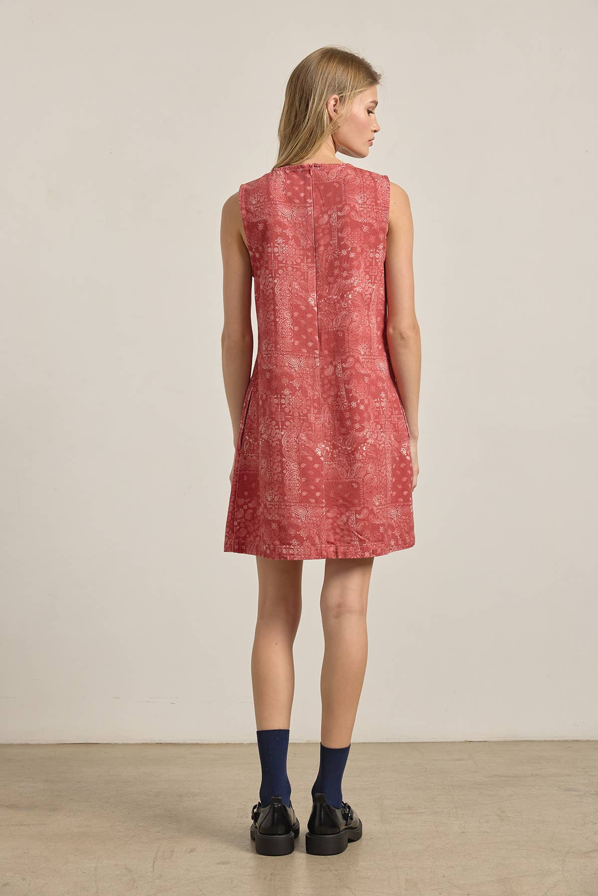 The Bandana Print Shift Dress