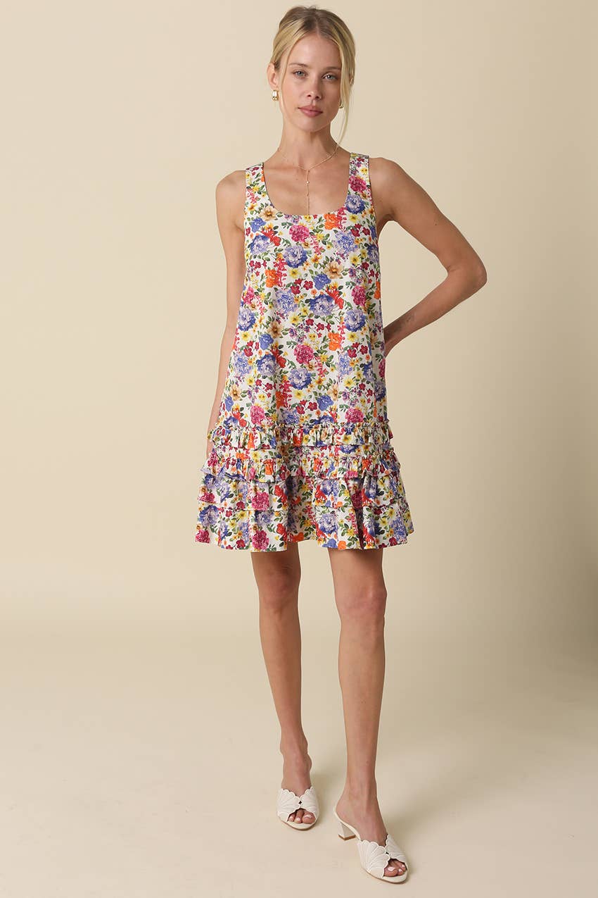 The Saniya Floral Mini Dress
