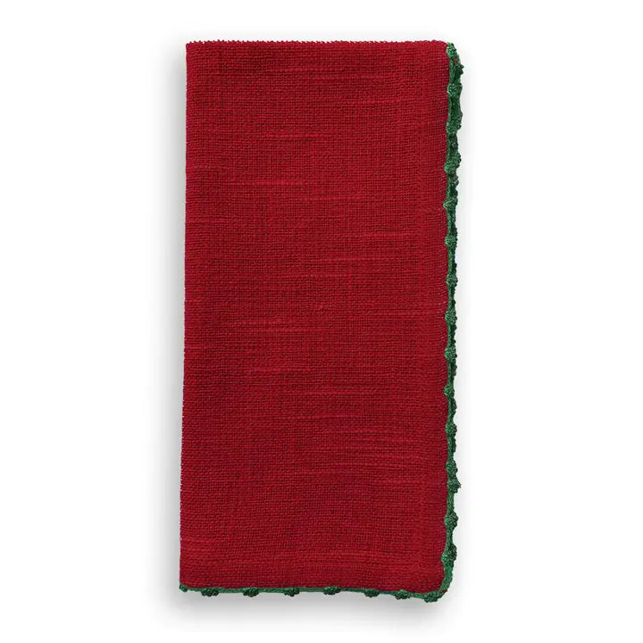 Knotted Edge Cotton Napkin