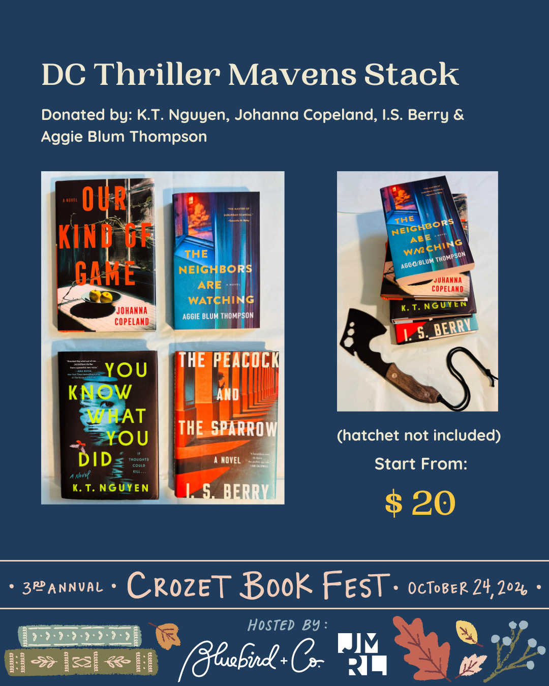 DC Thriller Mavens Stack