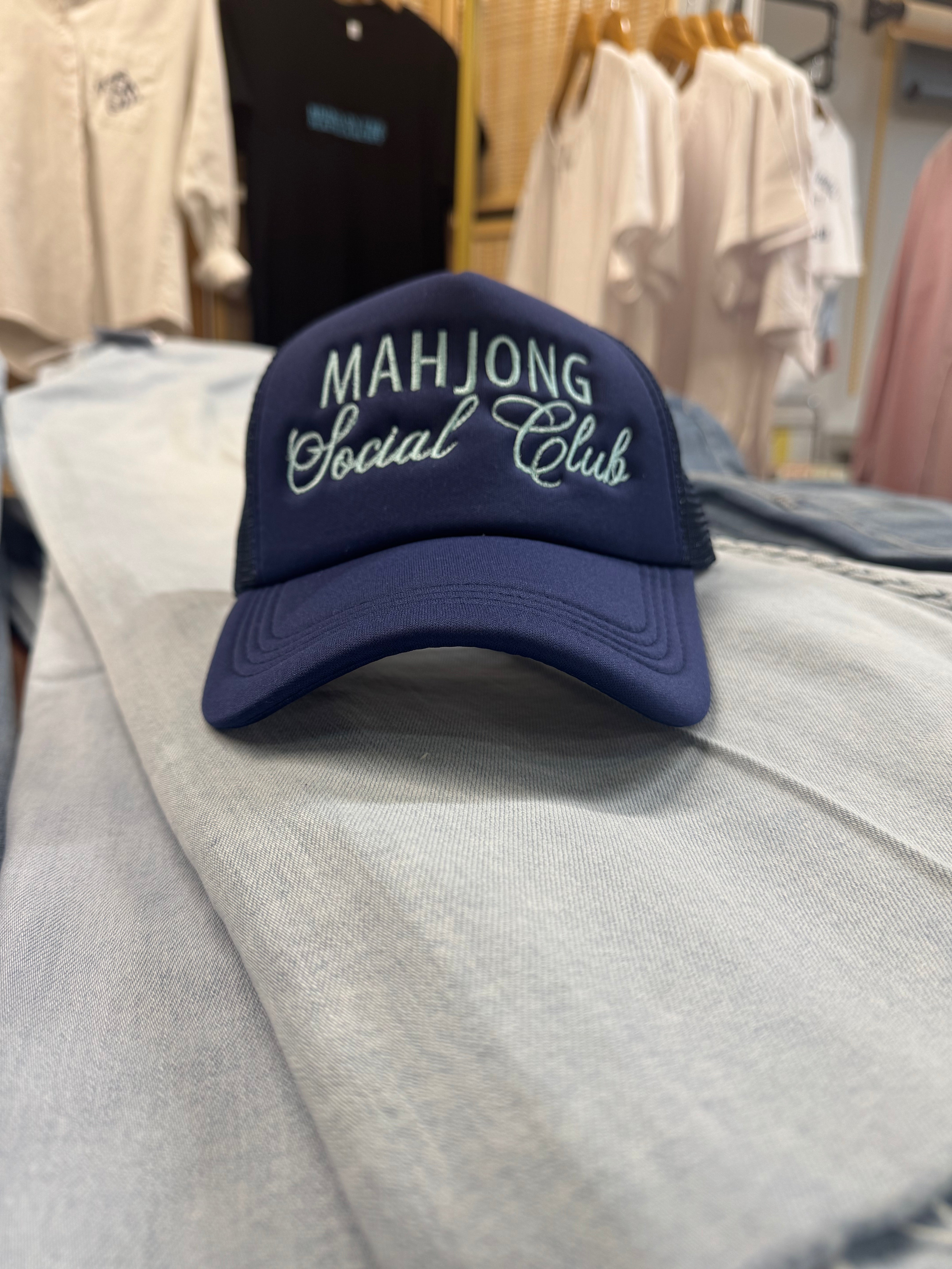 Mahjong Social Club Hat