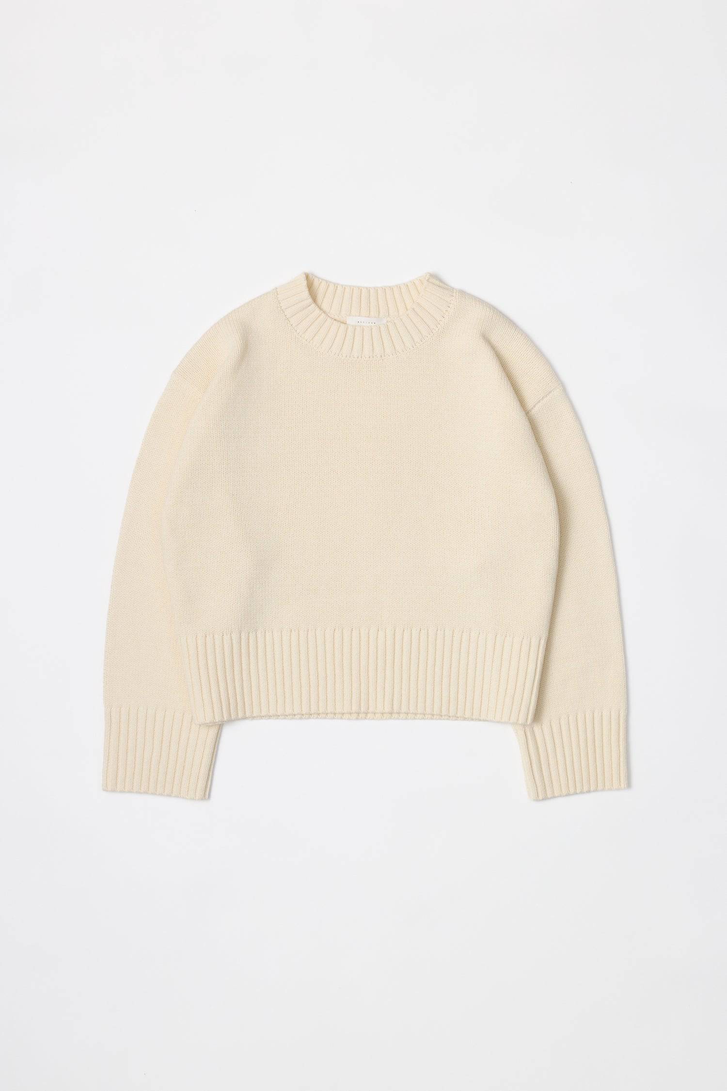 The Asher Sweater in Cream