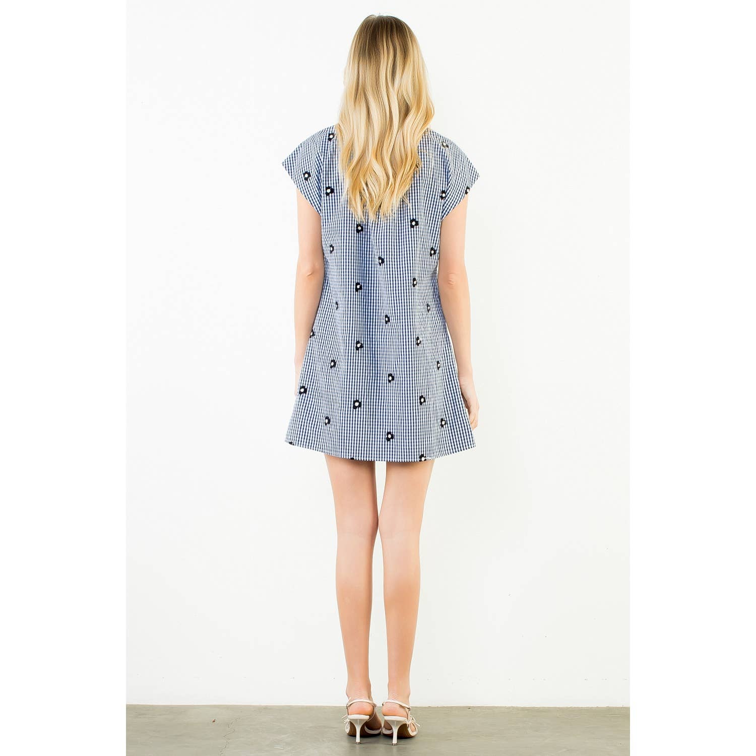 Ginger Gingham Mini Dress