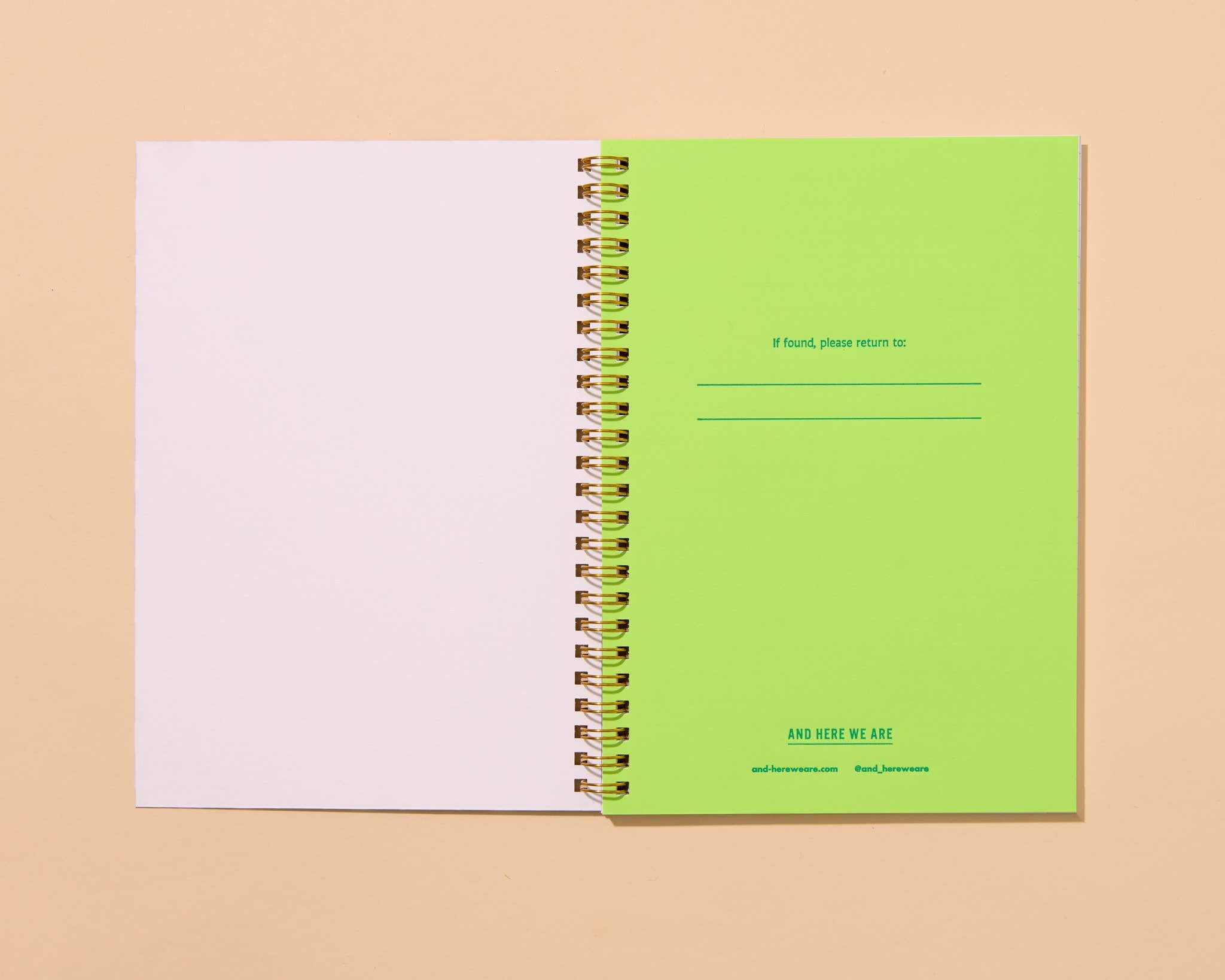 Summer Garden Spiral Notebook