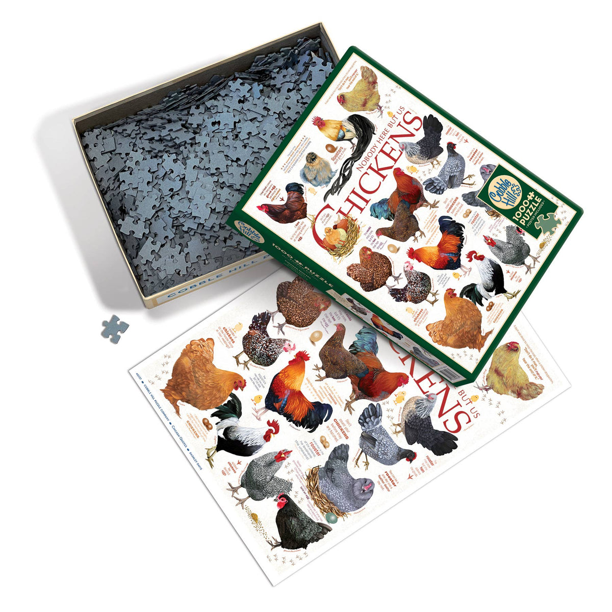 Chicken Quotes 1000-Piece Cobble Hill Puzzle