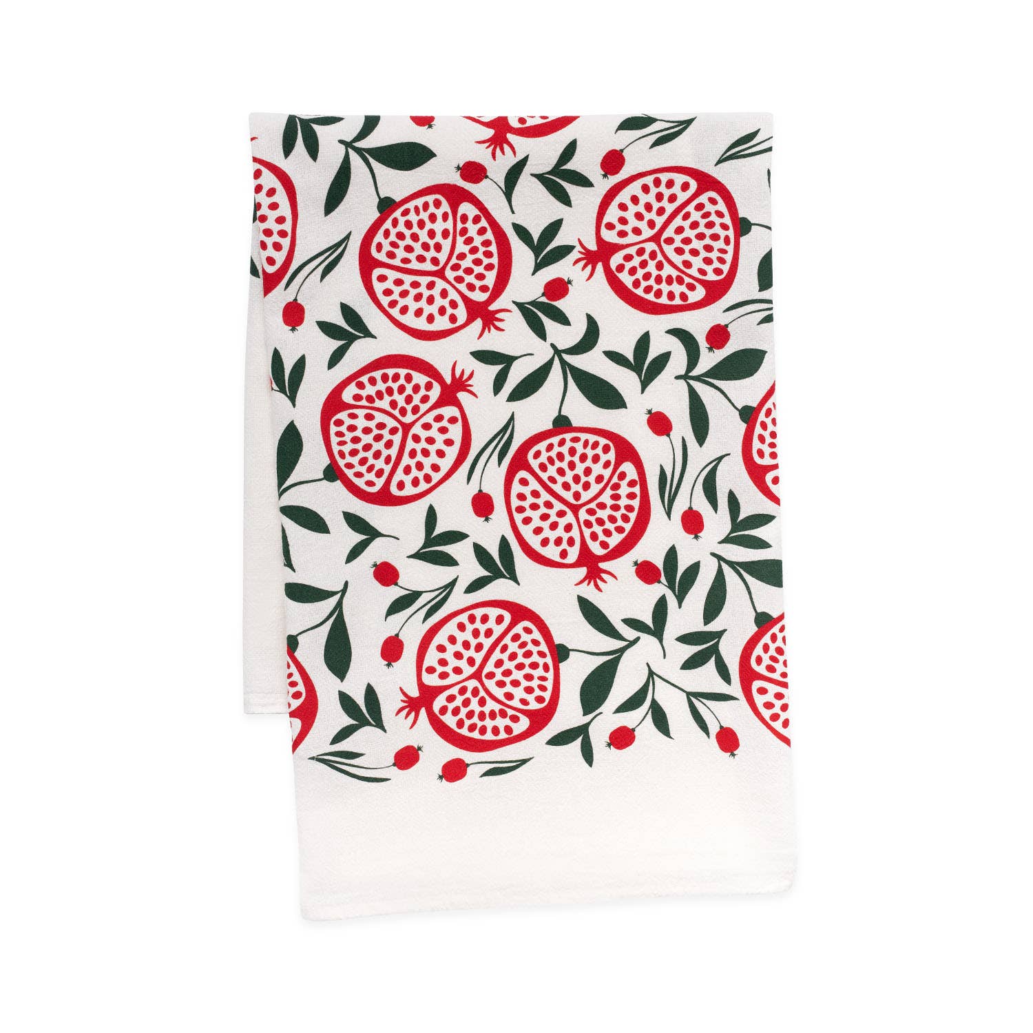 Pomegranates Tea Towel / Holiday / Midwest Made
