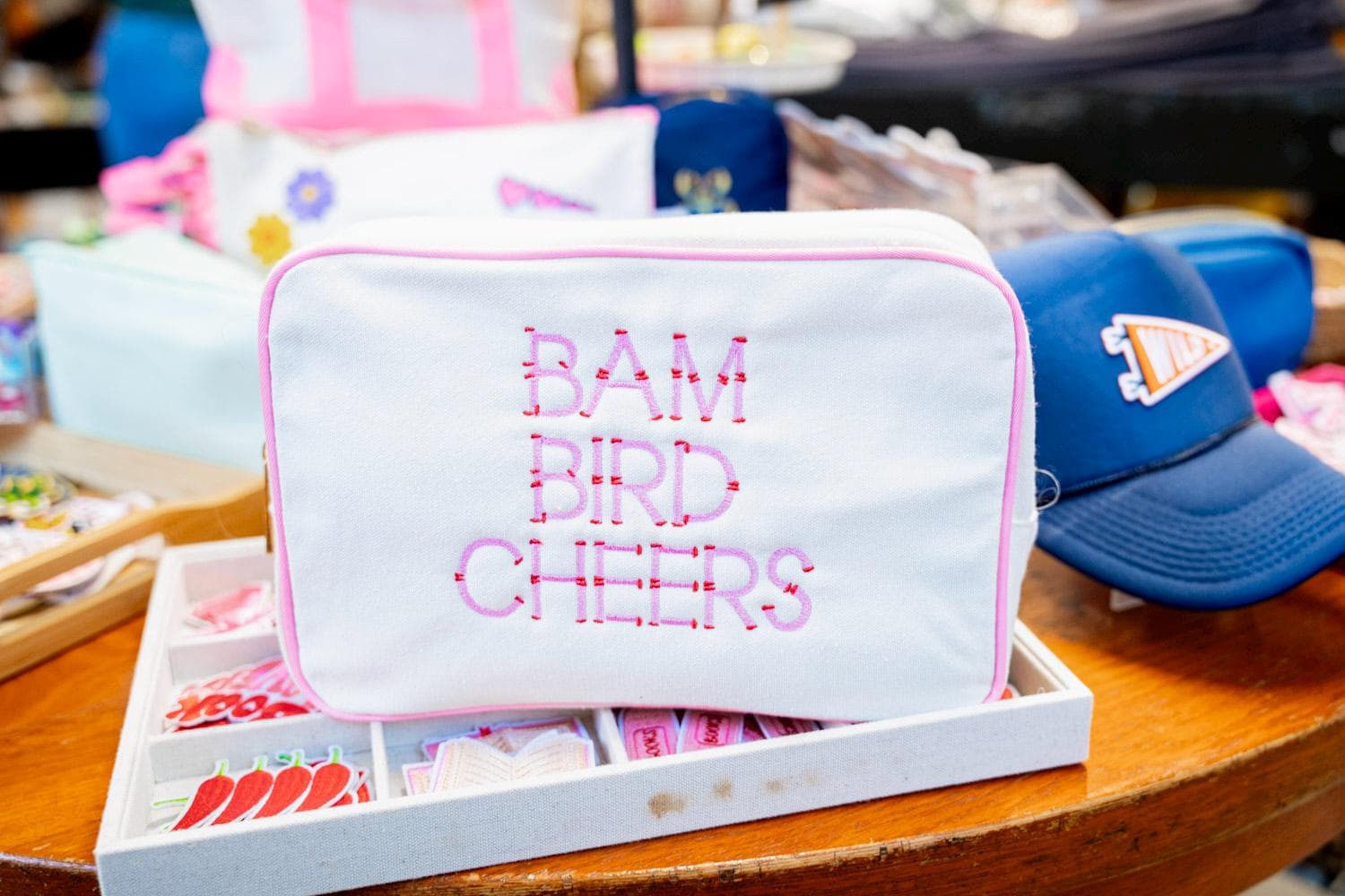 Bam Bird Cheers Mahjong Tile Bag
