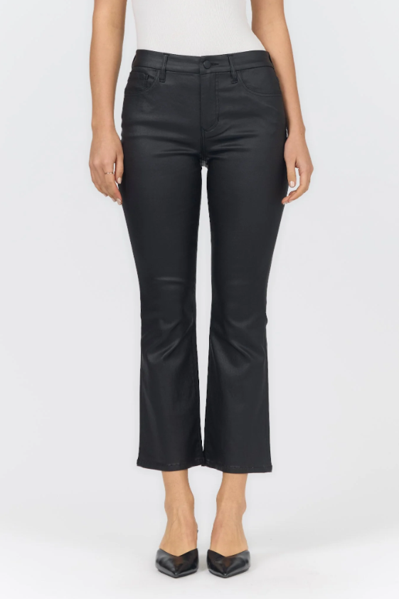 Jeanne Flare Pant in Black