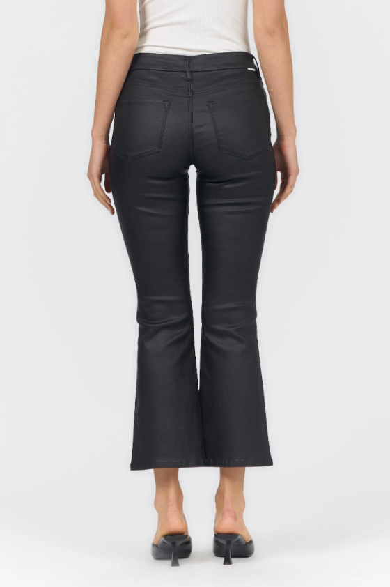 Jeanne Flare Pant in Black