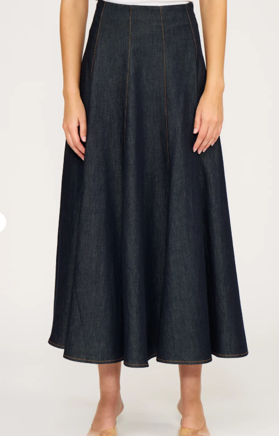 Nova Denim Circle Skirt